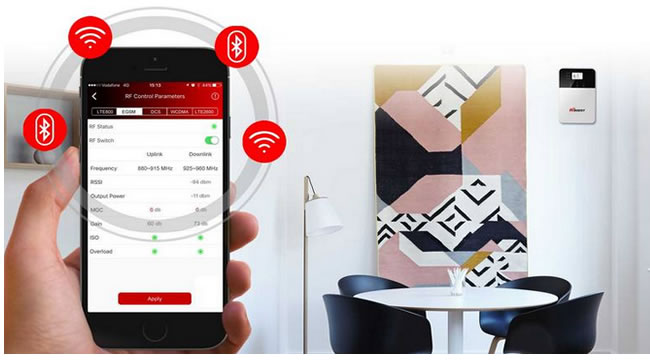 app hiboost repeater app per amplificatore segnale